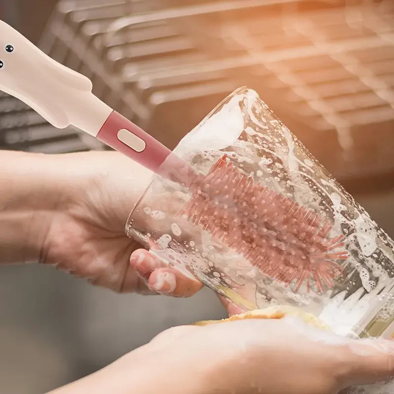 Three-in-one Electric Bottle Brush