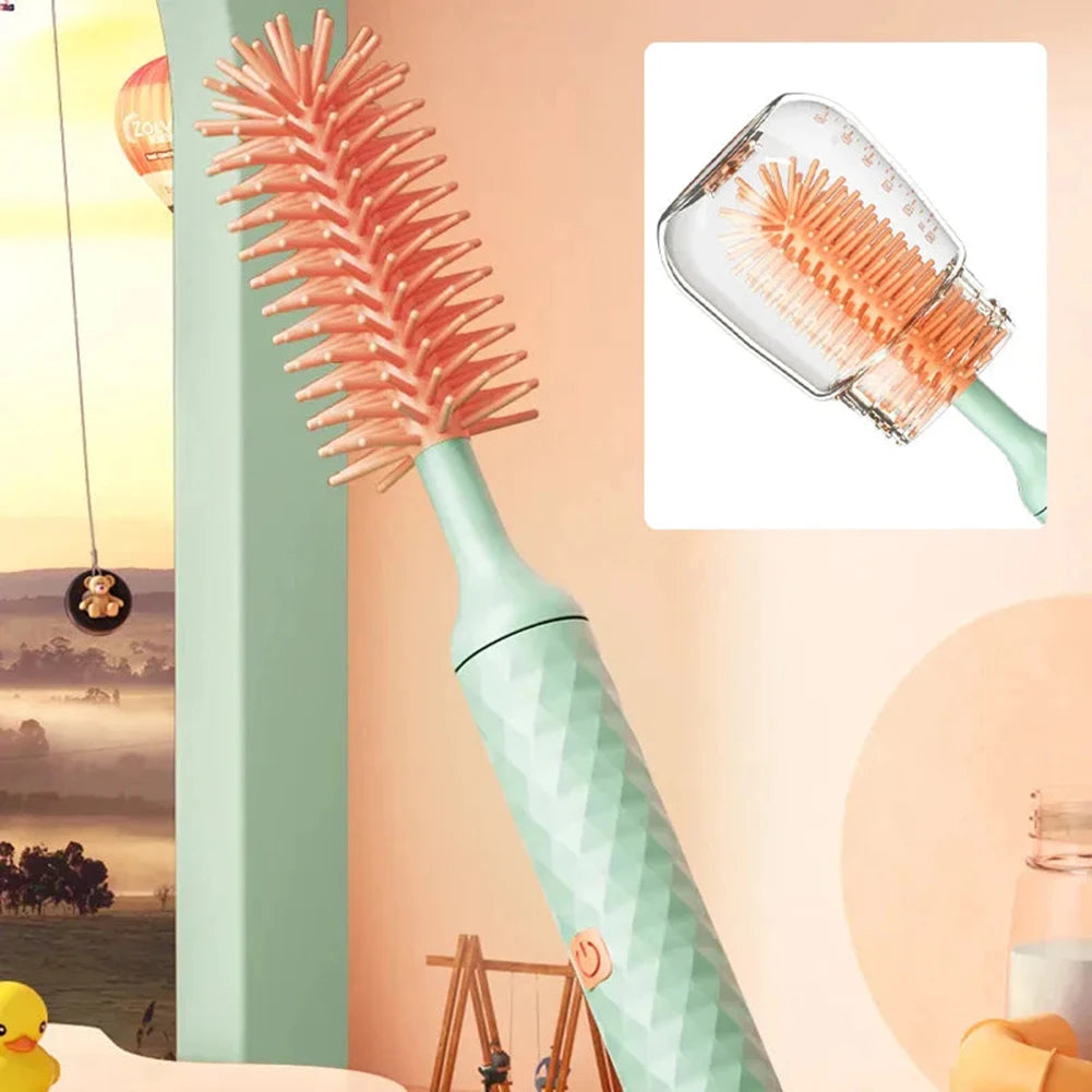 Baby Electric Silicone Bottle Brush