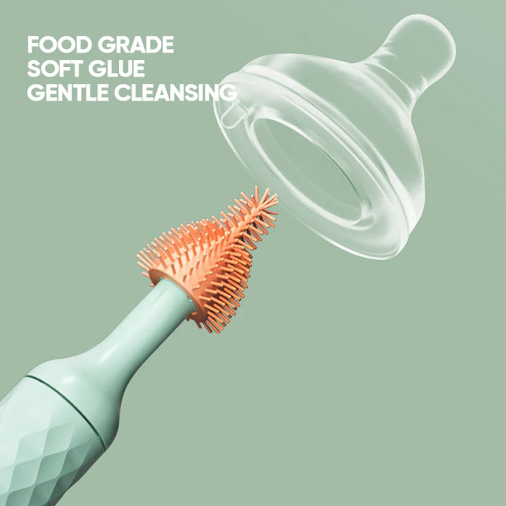 Baby Electric Silicone Bottle Brush