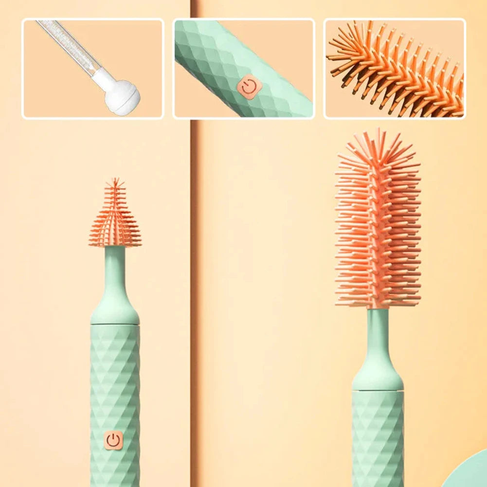 Baby Electric Silicone Bottle Brush