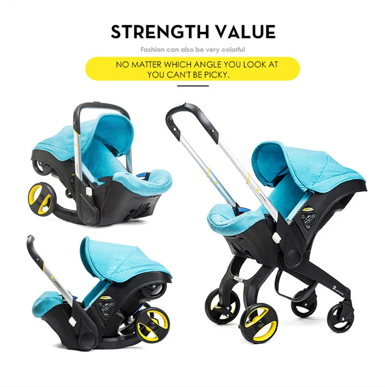 Safejourney Convertible Car Seat & Stroller